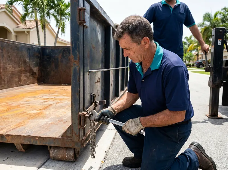 Temporary Roll-Off Waste Container Service in miami, FL
